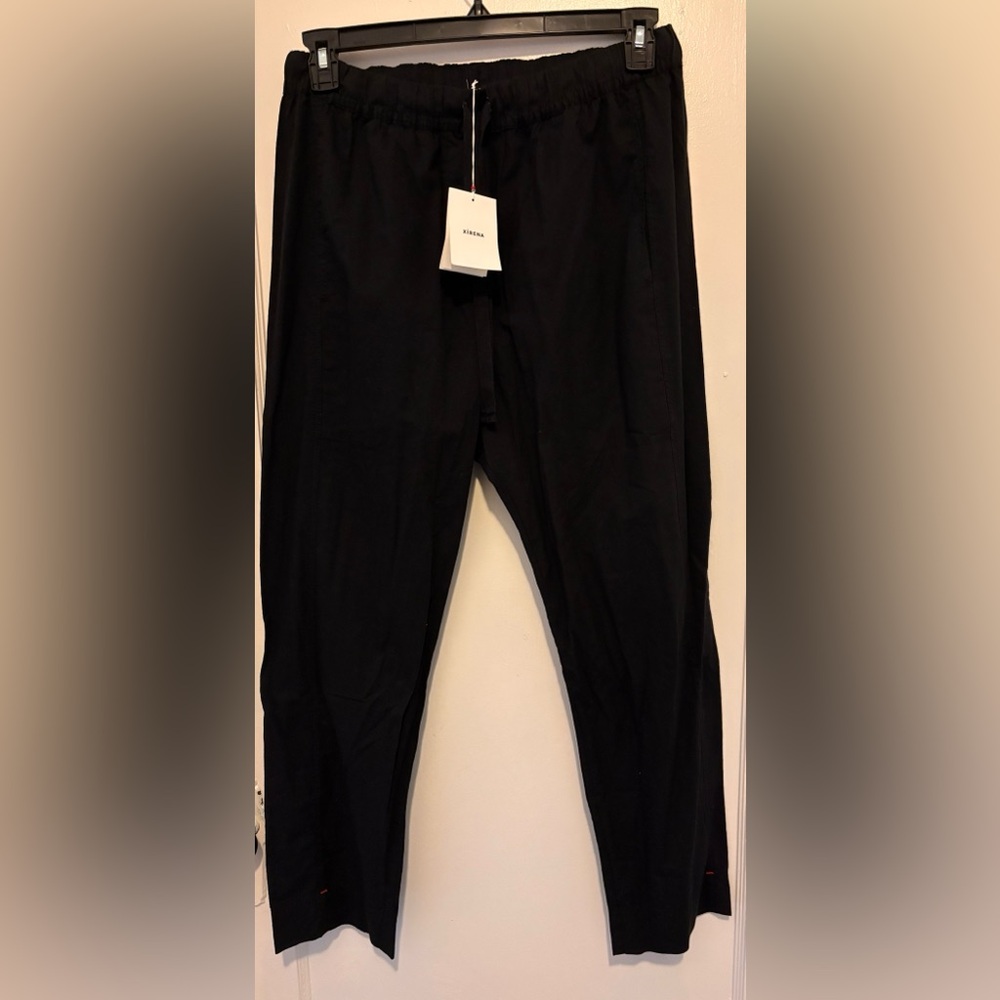 Xirena Draper pants, large, black, new with tags, 100% cotton